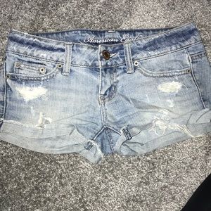 American eagle jean shorts